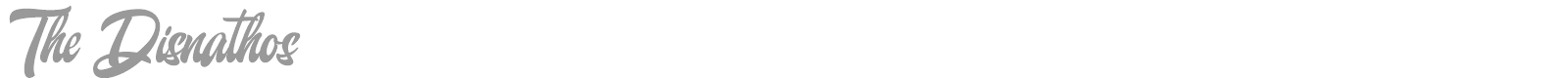 The Disnathos font preview